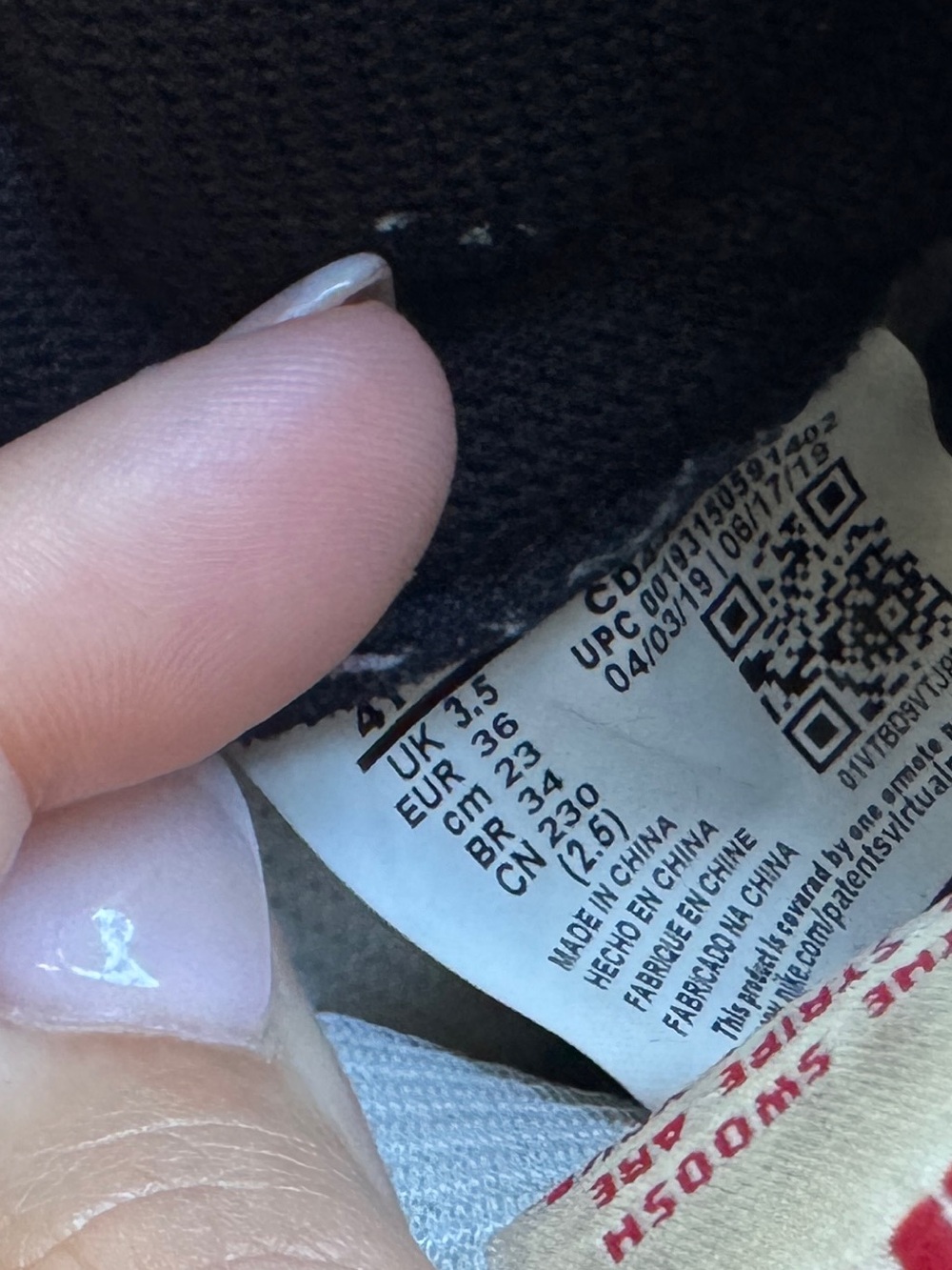 Travis Scott x Air Jordan 1 Retro High OG Mocha sz 4y / 5.5 - Picture 6 of 6